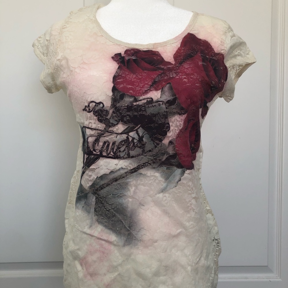Vintage Guess Lace top